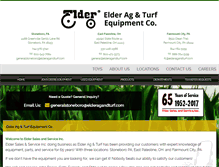 Tablet Screenshot of elderequipment.com